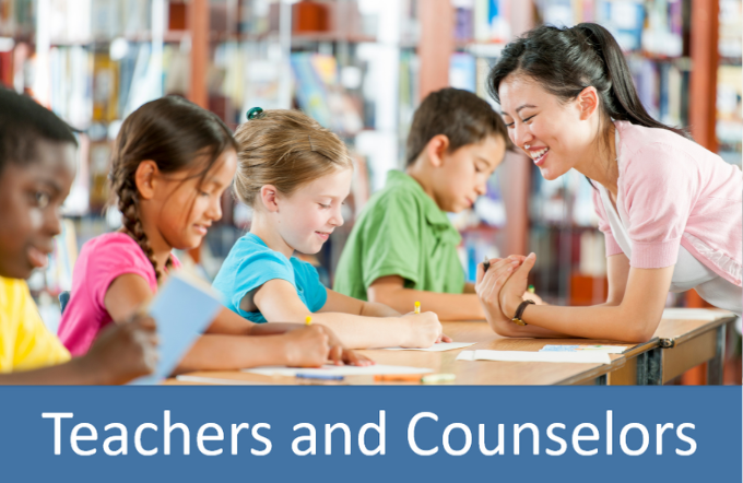 teachers and counselors